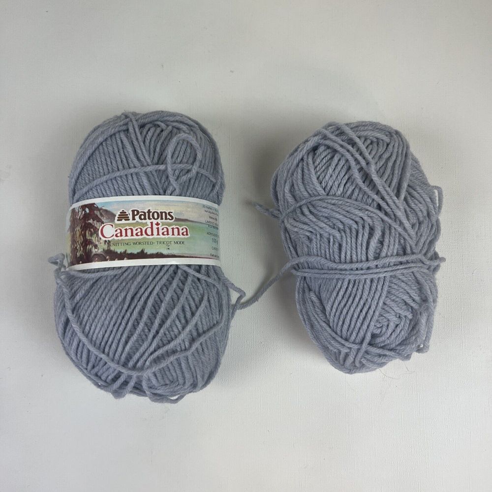Patons Canadiana Tweed‎ Knitting Worsted 4.7 oz Craftcore Boho Artsy Cozycore